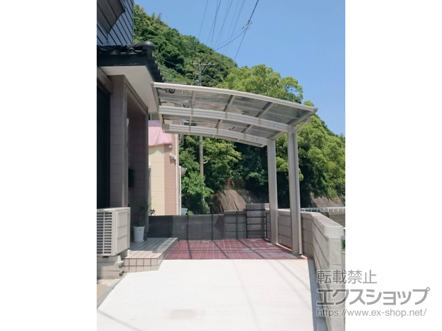 長崎県長崎市ののカーポート プレシオスポート 積雪〜20cm対応 施工例