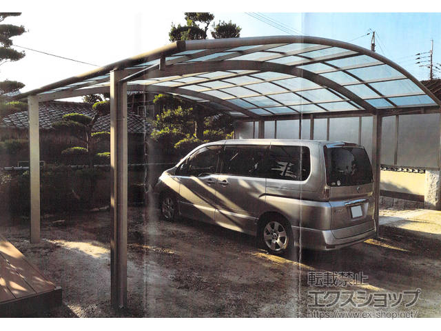 福岡県福岡市ののカーポート レイナツインポートグラン　積雪〜20cm対応 施工例