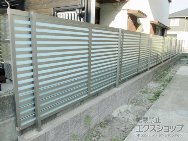 �����������s��LIXIL ���N�V��(TOEX)�̃t�F���X�E��E�� �v���X�^�t�F���X 8S�^ �̌����[�o�[ �t���[�|�[���^�C�v �{�H��