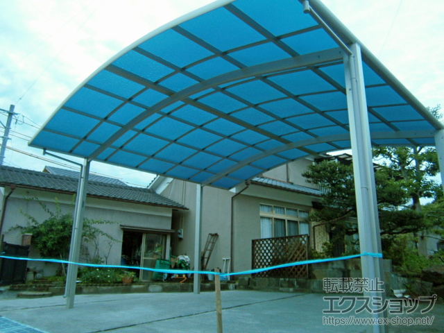 大分県大分市ののカーポート レイナツインポートグラン　積雪〜20cm対応 施工例