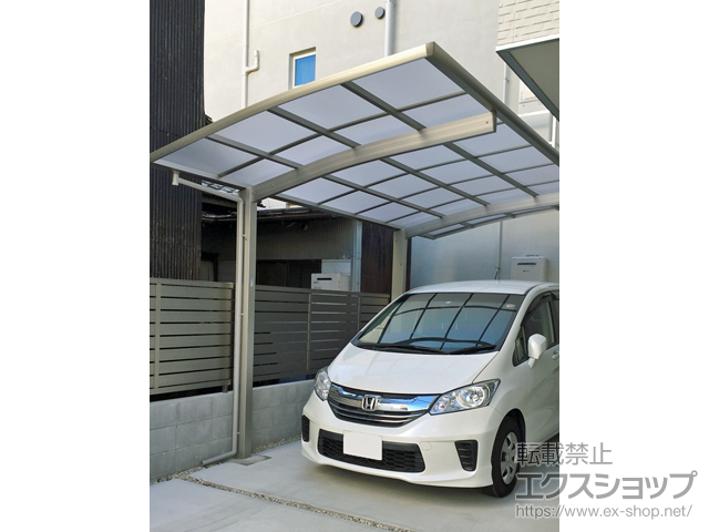 愛知県名古屋市ののカーポート プレシオスポート 積雪〜20cm対応 施工例