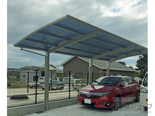 熊本県熊本市ののカーポート レイナポートグラン 延長　積雪〜20cm対応 施工例