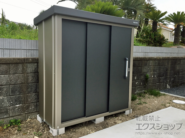 千葉県富津市のの物置・屋外倉庫 エスケーエイト SK8-50 一般型 1800×800×1940 SK8-50-GK 施工例