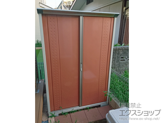 埼玉県川越市のの物置・屋外倉庫 グランプレステージジャンプ 1304×750×1900 GP-137A-F-TR 施工例