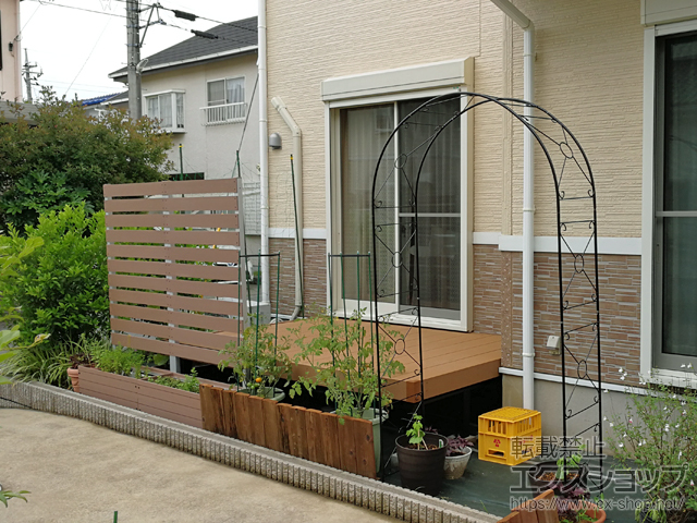 茨城県取手市ののウッドデッキ リウッドデッキ 200 施工例