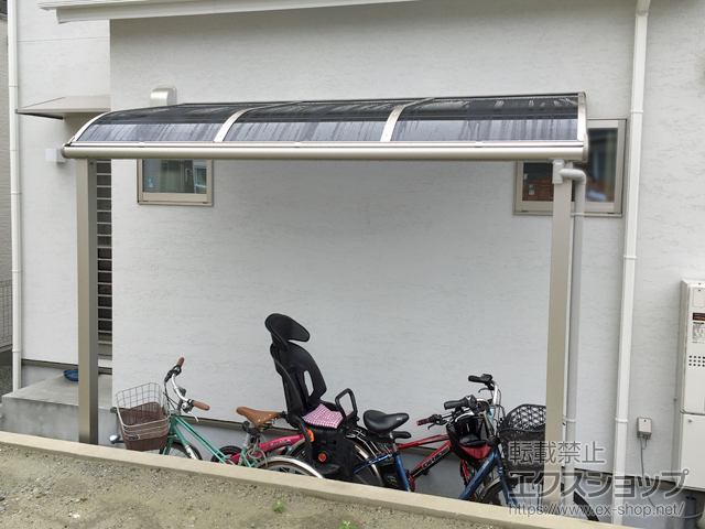 兵庫県神戸市ののテラス屋根 ヴェクターテラス R型 テラスタイプ 単体 積雪〜20cm対応 施工例