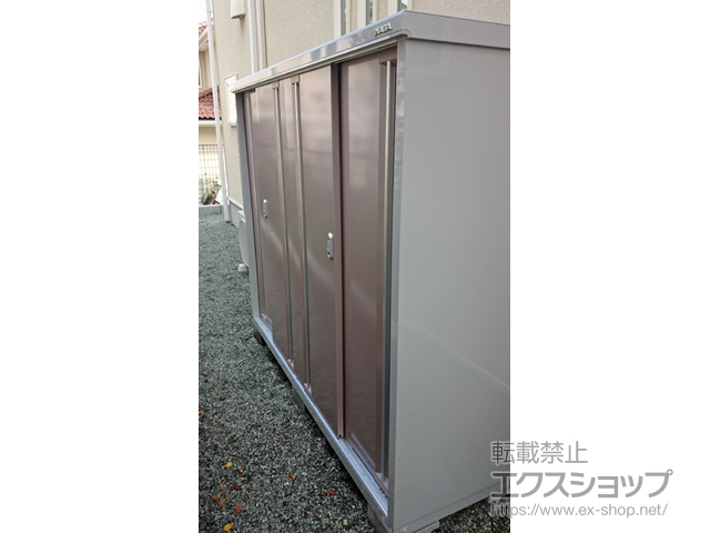 神奈川県横浜市のの物置・屋外倉庫 シンプリー 一般型 1940×615×1603 MJX-196D-P-AR 施工例