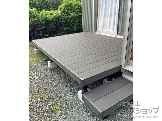 静岡県御前崎市ののウッドデッキ リウッドデッキ 200 施工例