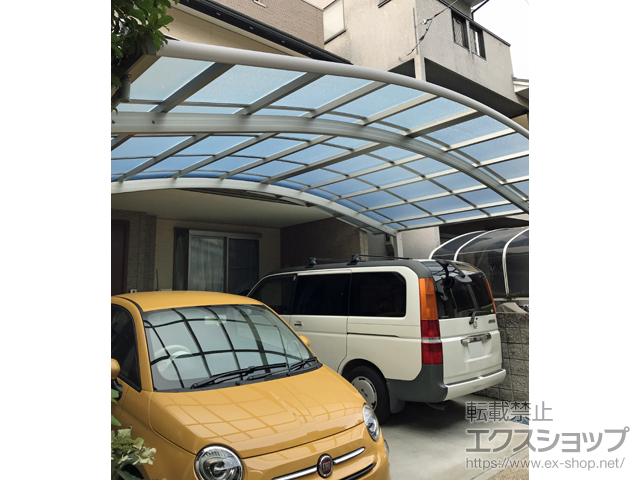 京都府京都市ののカーポート レイナツインポートグラン　積雪〜20cm対応 施工例