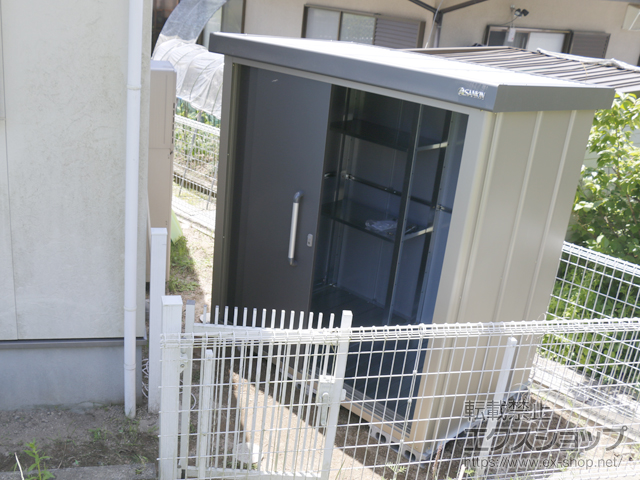 山口県周南市のの物置・屋外倉庫 エスケーエイト SK8-70 一般型 1800×1200×1940 SK8-70-GK 施工例