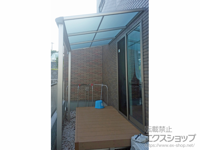 香川県高松市ののサイクルポート・駐輪場 リウッドデッキ 200 施工例