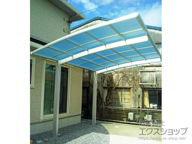 岐阜県岐阜市ののカーポート レイナポートグラン　積雪〜20cm対応 施工例