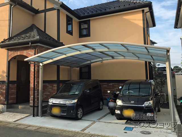 千葉県成田市ののカーポート レイナツインポートグラン　積雪〜20cm対応 施工例