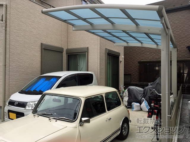 埼玉県ふじみ野市ののカーポート レイナポートグラン　積雪〜20cm対応 施工例