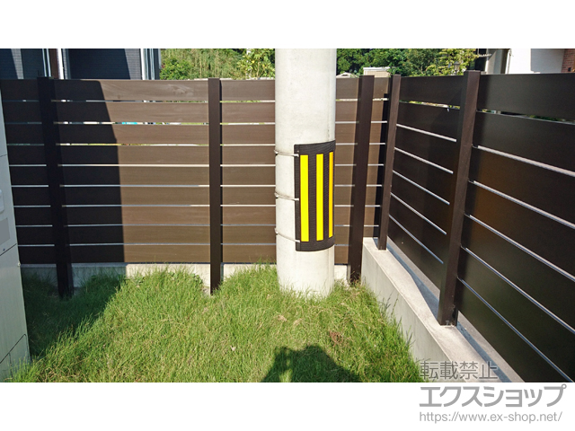 鹿児島県日置市ののフェンス・柵 アーバンフェンス スタンダードシリーズ 施工例