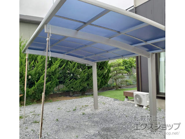 茨城県土浦市ののカーポート プレシオスポート 積雪〜20cm対応 施工例