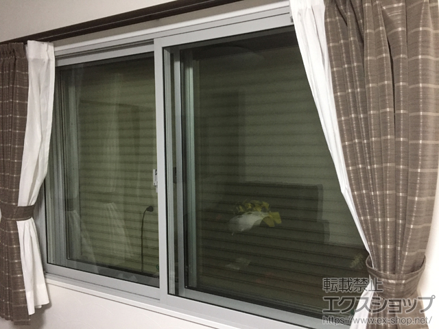 大阪府泉南市のの二重窓（内窓） インプラス ダストバリア仕様 引違い窓 2枚建 施工例