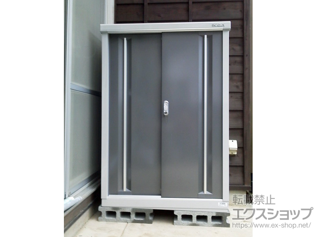 長崎県佐世保市のの物置・屋外倉庫 シンプリー 一般型 900×515×1303 MJX-095C-PG 施工例