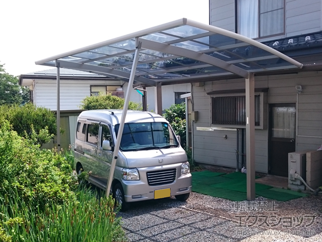 長野県伊那市ののカーポート レイナポートグラン　積雪〜20cm対応 施工例