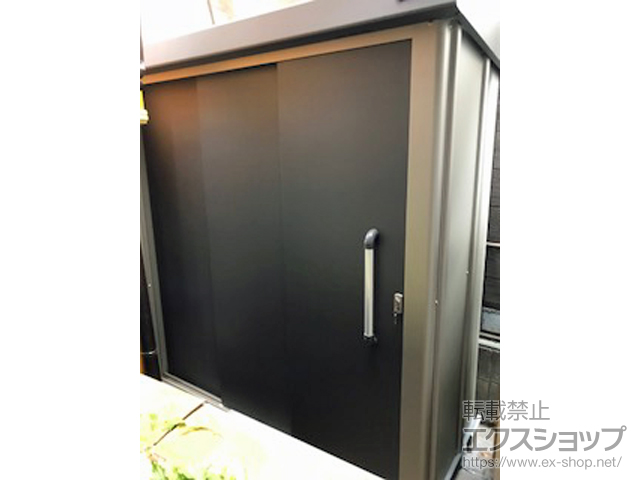 東京都武蔵村山市のの物置・屋外倉庫 エスケーエイト SK8-50 一般型 1800×800×1940 SK8-50-GK 施工例