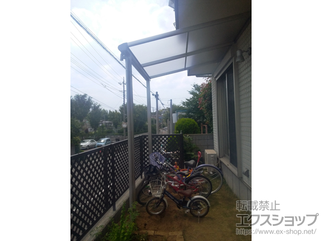 埼玉県川口市ののテラス屋根 ヴェクターテラス F型 テラスタイプ 単体 積雪〜20cm対応 施工例