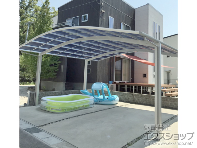 三重県四日市市ののカーポート レイナツインポートグラン　積雪〜20cm対応 施工例