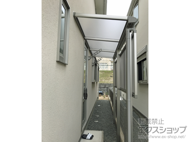 兵庫県神戸市ののテラス屋根 ヴェクターテラス F型 テラスタイプ 単体 積雪〜20cm対応 施工例