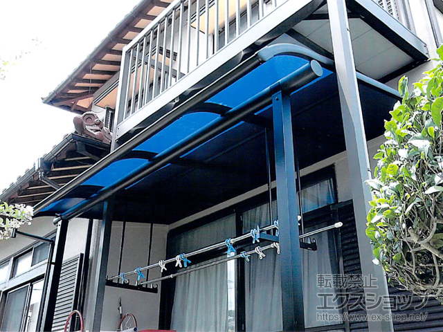 福岡県福岡市ののテラス屋根 ヴェクターテラス R型 テラスタイプ 単体 積雪〜20cm対応 施工例