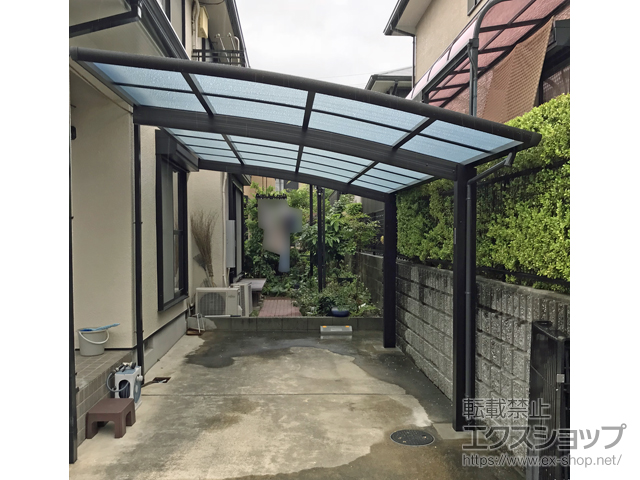 大阪府泉南郡熊取町ののカーポート レイナポートグラン　積雪〜20cm対応 施工例