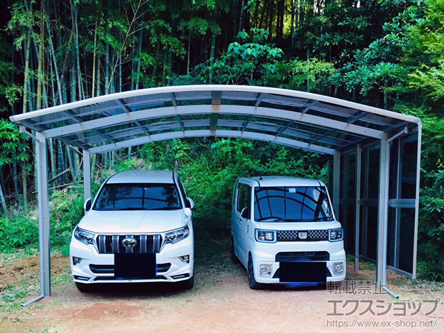 千葉県香取市ののカーポート レイナツインポートグラン　積雪〜20cm対応 施工例