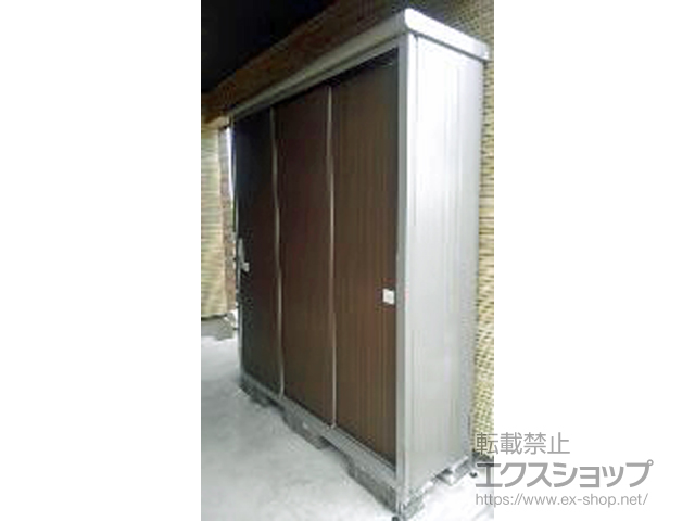 宮崎県宮崎市のの物置・屋外倉庫 エスモ 一般型 1650×520×1959 ESE-1605A-DW 施工例