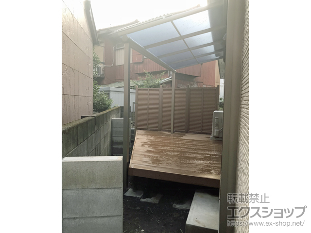 東京都中野区ののウッドデッキ リウッドデッキ 200 施工例