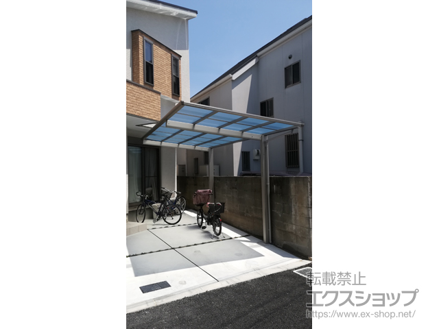 兵庫県西宮市ののカーポート エフルージュグラン　積雪〜20cm対応 施工例