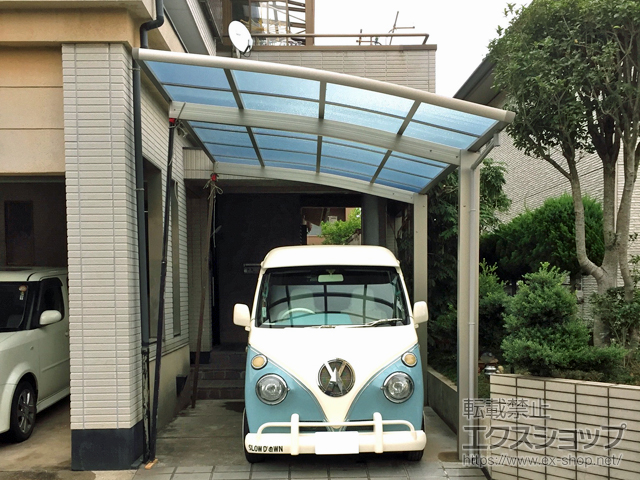 福岡県京都郡苅田町ののカーポート レイナポートグラン　積雪〜20cm対応 施工例