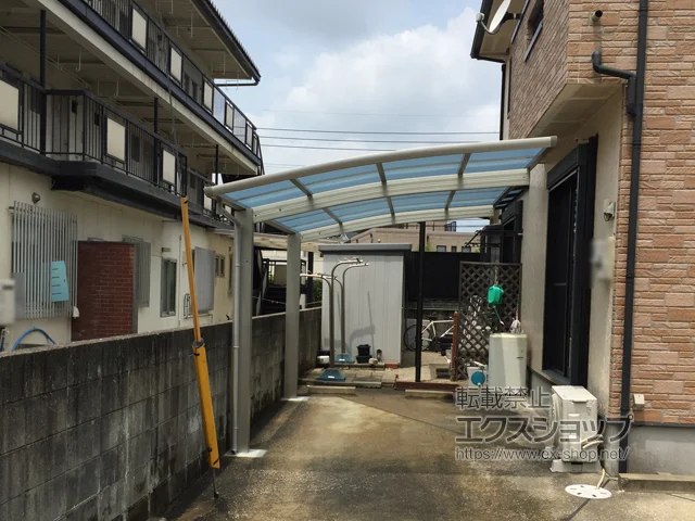 福岡県福岡市のYKKAPのカーポート レイナポートグラン 積雪〜20cm対応 施工例