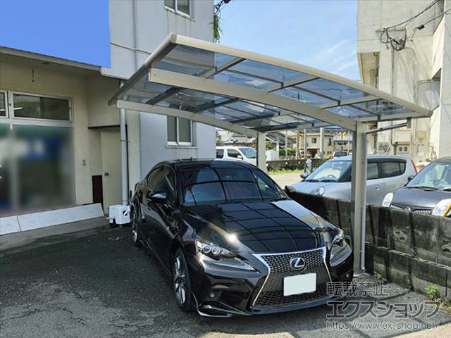 大分県大分市ののカーポート プレシオスポート 積雪〜20cm対応 施工例