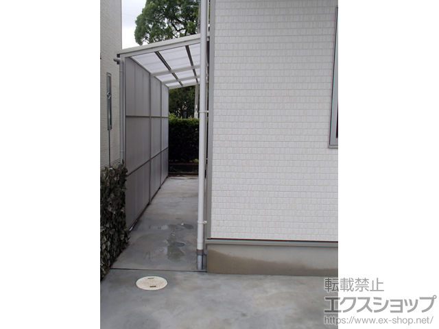 福岡県筑紫野市ののストックヤード ストックヤードII オープンタイプ 積雪〜20cm対応 施工例