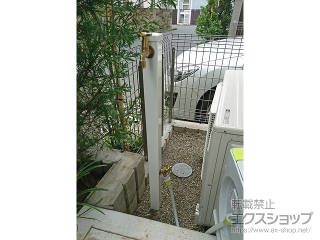 東京都練馬区のの立水栓・ガーデンシンク ウォータービュー ナルル 施工例