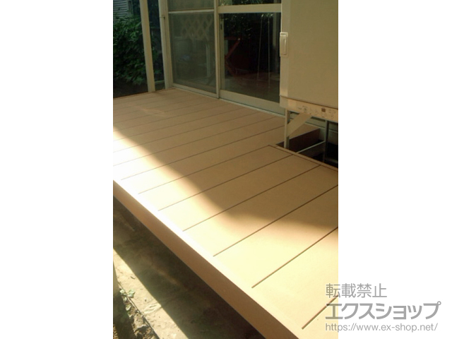 京都府京都市ののウッドデッキ リウッドデッキ 200 施工例