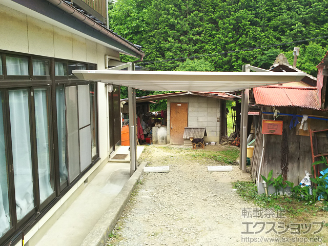 福島県二本松市ののカーポート マイポートOrigin オリジン 積雪50cm対応 施工例