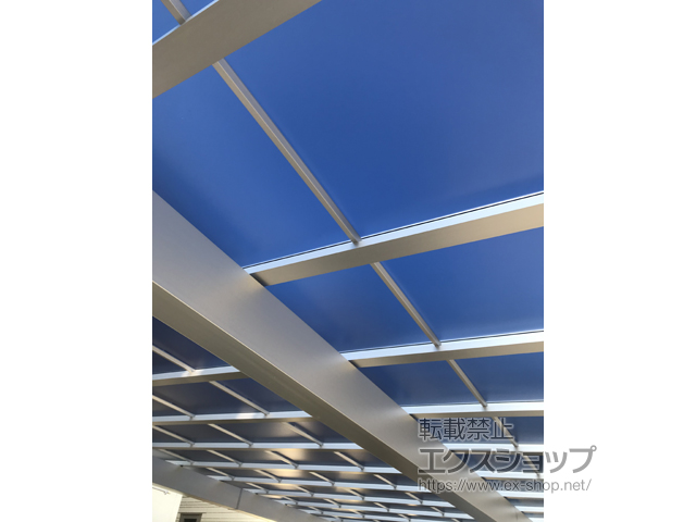 福岡県筑紫野市ののカーポート エフルージュ トリプル 積雪〜20cm対応 施工例