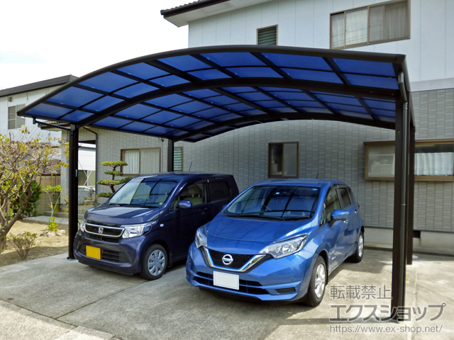 長崎県大村市ののカーポート レイナツインポートグラン　積雪〜20cm対応 施工例