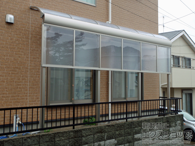 千葉県千葉市ののテラス屋根 ヴェクターテラス R型 テラスタイプ 単体 積雪〜20cm対応 施工例