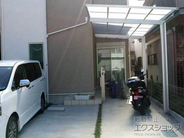 神奈川県相模原市ののカーポート エフルージュグラン　積雪〜20cm対応 施工例