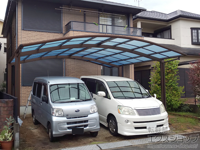 奈良県葛城市ののカーポート レイナツインポートグラン　積雪〜20cm対応 施工例