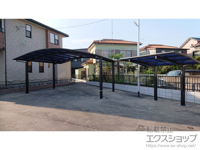 千葉県旭市ののカーポート レイナツインポートグランZ　積雪〜20cm対応 施工例