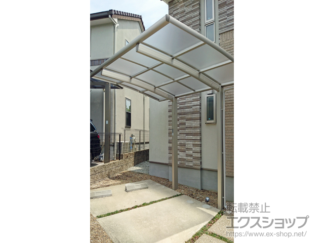 奈良県奈良市ののサイクルポート・駐輪場 レイナポートグランミニ 積雪〜20cm対応 施工例