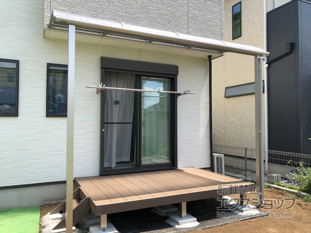 茨城県取手市ののウッドデッキ マージウッドデッキ 施工例