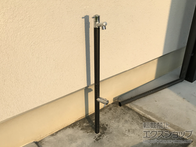 香川県丸亀市のの立水栓・ガーデンシンク ジラーレW（補助蛇口付） 施工例