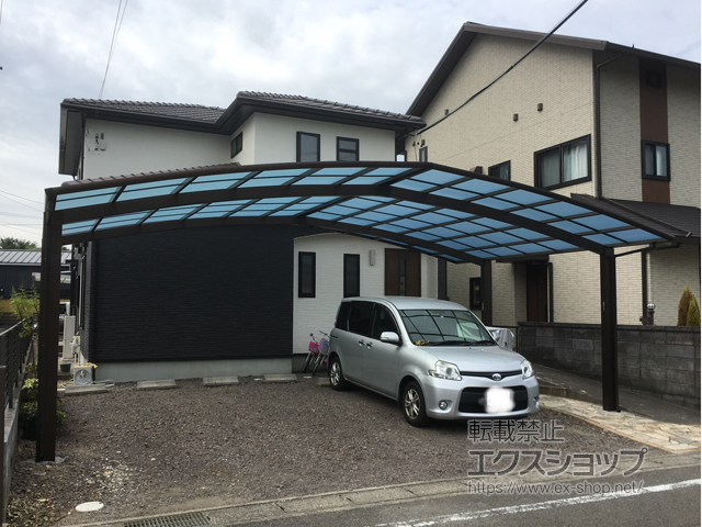 愛知県犬山市ののカーポート レイナトリプルポートグラン　積雪〜20cm対応 施工例